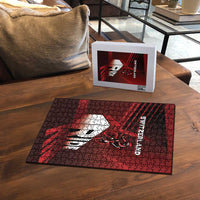 Switzerland Cycling Puzzle Sporty Style - Wonder Print Shop