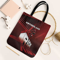 Switzerland Cycling Tote Bag Sporty Style - Wonder Print Shop