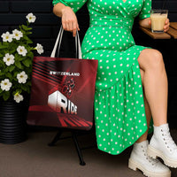 Switzerland Cycling Tote Bag Sporty Style - Wonder Print Shop