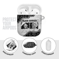 Black Cowboy AirPods Case African American Black History Unique Style