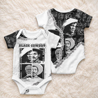 Black Cowboy Baby Onesie African American Black History Unique Style