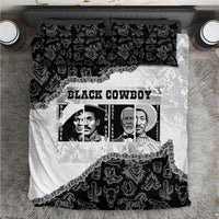 Black Cowboy Bedding Set African American Black History Unique Style