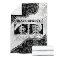 Black Cowboy Blanket African American Black History Unique Style