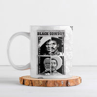 Black Cowboy Ceramic Mug African American Black History Unique Style