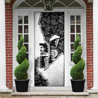 Black Cowboy Door Cover African American Black History Unique Style