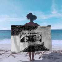 Black Cowboy Sarong African American Black History Unique Style