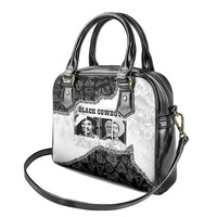Black Cowboy Shoulder Handbag African American Black History Unique Style