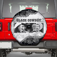 Black Cowboy Spare Tire Cover African American Black History Unique Style