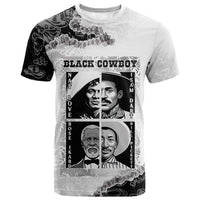 Black Cowboy T shirt African American Black History Unique Style