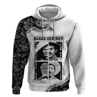 Black Cowboy Zip Hoodie African American Black History Unique Style