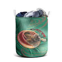 Bangladesh Laundry Basket Royal Bengal Tiger Spiral Pattern