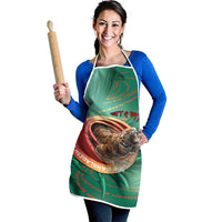 Bangladesh Apron Royal Bengal Tiger Spiral Pattern