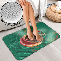 Bangladesh Bathroom Set Royal Bengal Tiger Spiral Pattern