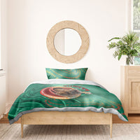 Bangladesh Bedding Set Royal Bengal Tiger Spiral Pattern