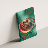 Bangladesh Canvas Wall Art Royal Bengal Tiger Spiral Pattern