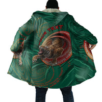 Personalized Bangladesh Cloak Royal Bengal Tiger Spiral Pattern