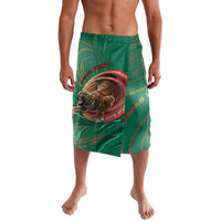 Personalized Bangladesh Lavalava Royal Bengal Tiger Spiral Pattern