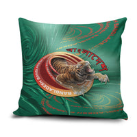 Bangladesh Pillow Cover Royal Bengal Tiger Spiral Pattern