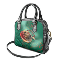 Bangladesh Shoulder Handbag Royal Bengal Tiger Spiral Pattern