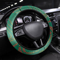 Bangladesh Steering Wheel Cover Royal Bengal Tiger Spiral Pattern