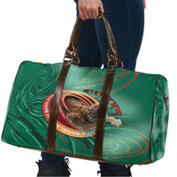 Bangladesh Travel Bag Royal Bengal Tiger Spiral Pattern