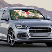 Memorial Cardinal Christmas Auto Sun Shade When A Cardinal Appears Loved One Is Near - Wonder Print Shop