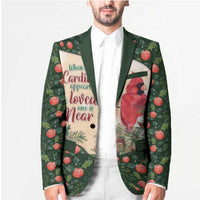 Memorial Cardinal Christmas Blazer When A Cardinal Appears Loved One Is Near - Wonder Print Shop