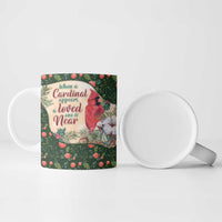Memorial Cardinal Christmas Ceramic Mug When A Cardinal Appears Loved One Is Near - Wonder Print Shop