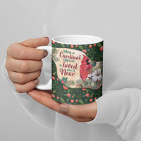 Memorial Cardinal Christmas Ceramic Mug When A Cardinal Appears Loved One Is Near - Wonder Print Shop