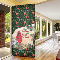 Memorial Cardinal Christmas Door Cover When A Cardinal Appears Loved One Is Near - Wonder Print Shop