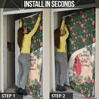 Memorial Cardinal Christmas Door Cover When A Cardinal Appears Loved One Is Near - Wonder Print Shop