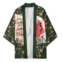Memorial Cardinal Christmas Kimono When A Cardinal Appears Loved One Is Near - Wonder Print Shop