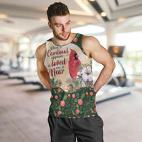 Memorial Cardinal Christmas Men Tank Top When A Cardinal Appears Loved One Is Near - Wonder Print Shop