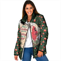 Memorial Cardinal Christmas Padded Jacket When A Cardinal Appears Loved One Is Near - Wonder Print Shop