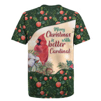 Memorial Cardinal Christmas Rugby Jersey When A Cardinal Appears Loved One Is Near - Wonder Print Shop