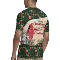 Memorial Cardinal Christmas Rugby Jersey When A Cardinal Appears Loved One Is Near - Wonder Print Shop