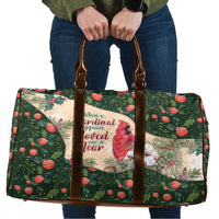 Memorial Cardinal Christmas Travel Bag When A Cardinal Appears Loved One Is Near - Wonder Print Shop