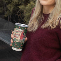 Memorial Cardinal Christmas Tumbler Cup When A Cardinal Appears Loved One Is Near - Wonder Print Shop