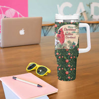 Memorial Cardinal Christmas Tumbler With Handle When A Cardinal Appears Loved One Is Near - Wonder Print Shop