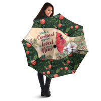 Memorial Cardinal Christmas Umbrella When A Cardinal Appears Loved One Is Near - Wonder Print Shop