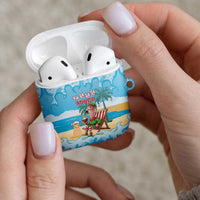 Christmas In July AirPods Case I Am The Flamingo Elf - Wonder Print Shop