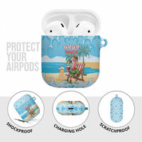 Christmas In July AirPods Case I Am The Flamingo Elf - Wonder Print Shop