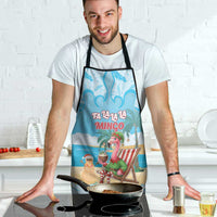 Christmas In July Apron I Am The Flamingo Elf - Wonder Print Shop