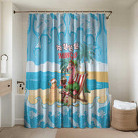 Christmas In July Bathroom Set I Am The Flamingo Elf - Wonder Print Shop