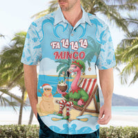 Christmas In July Hawaiian Shirt I Am The Flamingo Elf - Wonder Print Shop
