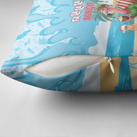 Christmas In July Pillow Cover I Am The Flamingo Elf - Wonder Print Shop