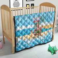 Christmas In July Quilt I Am The Flamingo Elf - Wonder Print Shop