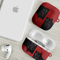 Western Yoke AirPods Case Krampus Christmas Horror Style - Wonder Print Shop