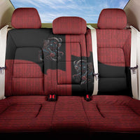 Western Yoke Back Car Seat Cover Krampus Christmas Horror Style - Wonder Print Shop