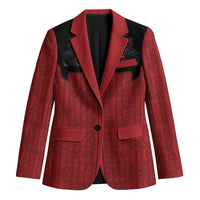 Western Yoke Blazer Krampus Christmas Horror Style - Wonder Print Shop